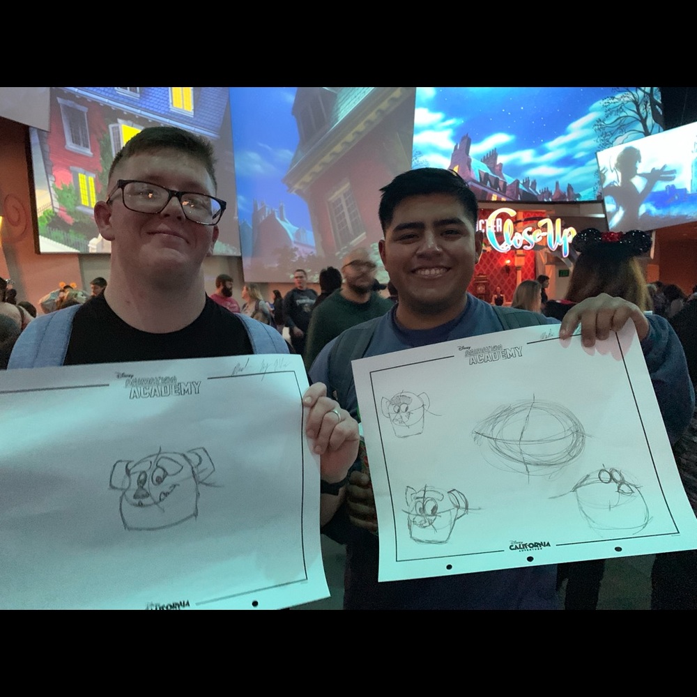 2 Marines at Disney